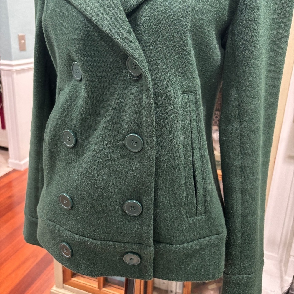 CAbi #3159 Double Breasted Sweater Pea Coat Love Carol Collection, Size Medium - Picture 3 of 13
